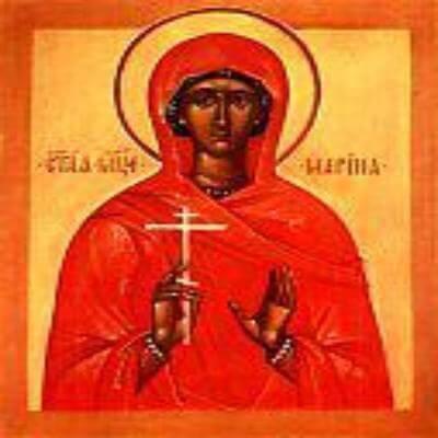 30 липня згадується свята великомучениця Марина
